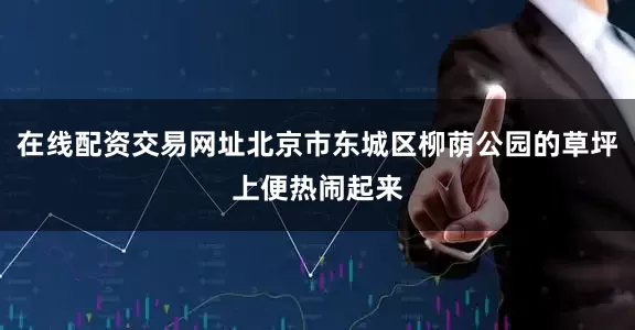 在线配资交易网址北京市东城区柳荫公园的草坪上便热闹起来